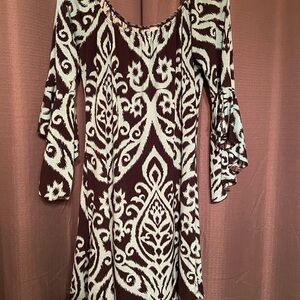 Cute black and light blue / turquoise dress.